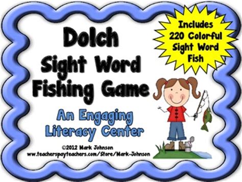 sight word fishing game|Catch That Fish: Dolch Sight Words .